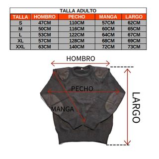Pack 3 Jerséis Hombre Invierno Grueso XL