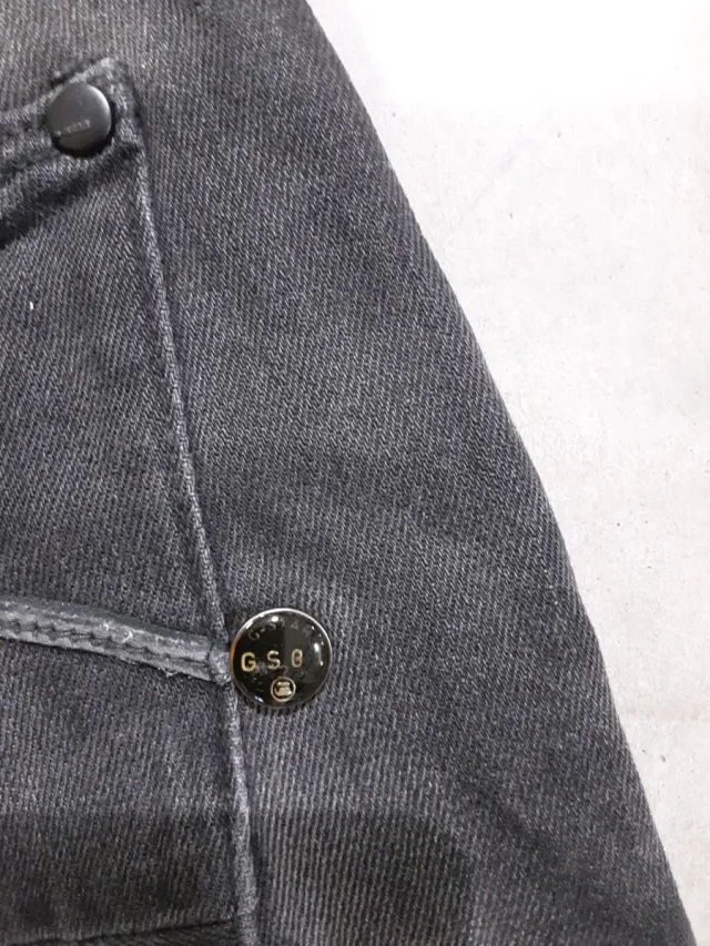 Jeans G-Star RAW nero sbiadito