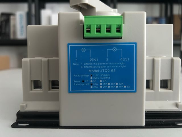 Interruptor Transferencia Automática JTQ2-63