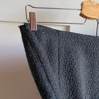 Completo tailleur con gonna sartoriale nero