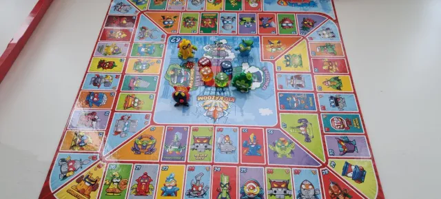 Super Zings/ superthings Juego de la Oca+4 superti