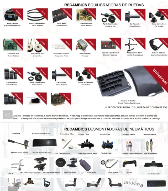 Equilibradora Ruedas Semiautomática 24