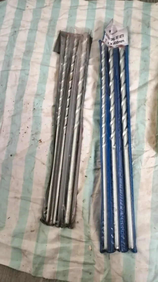 2 Juego de brocas para taladro