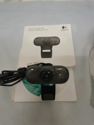 Webcam Logitech C210 Negra/Gris