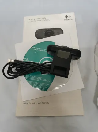 Webcam Logitech C210 Negra/Gris