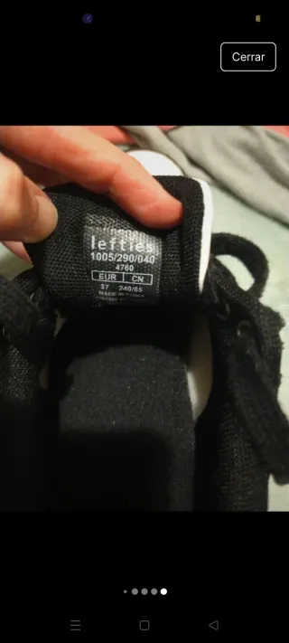 Zapatillas deportivas mujer talla 37