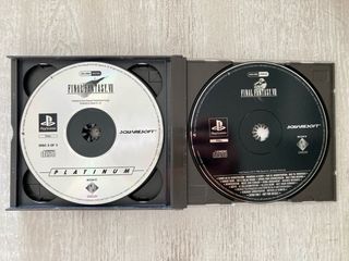 Final Fantasy VII Platinum PS1 pal españa