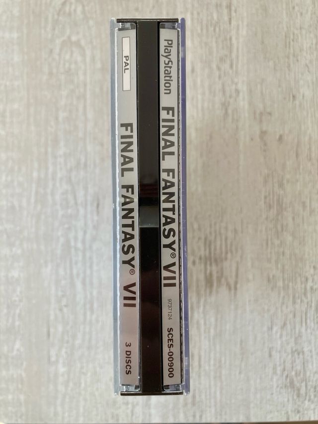 Final Fantasy VII Platinum PS1 pal españa