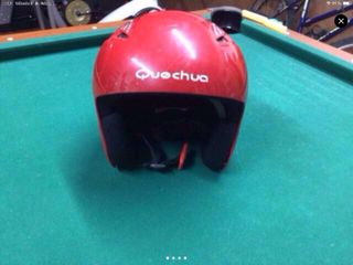 Casco de esquí rojo Quechua