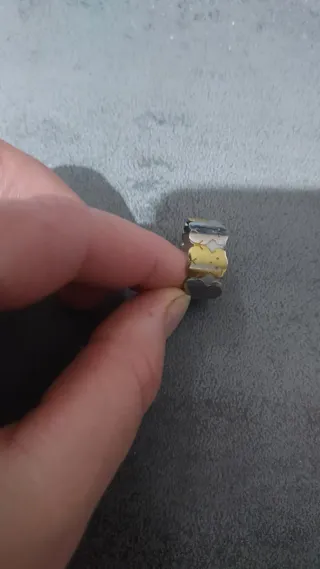 Anillo Tous Oro y Plata 3m