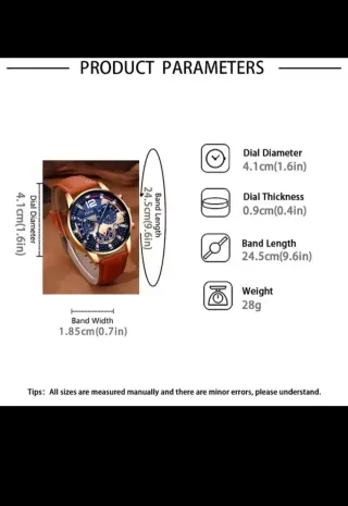 Reloj  + Pulsera para  hombre