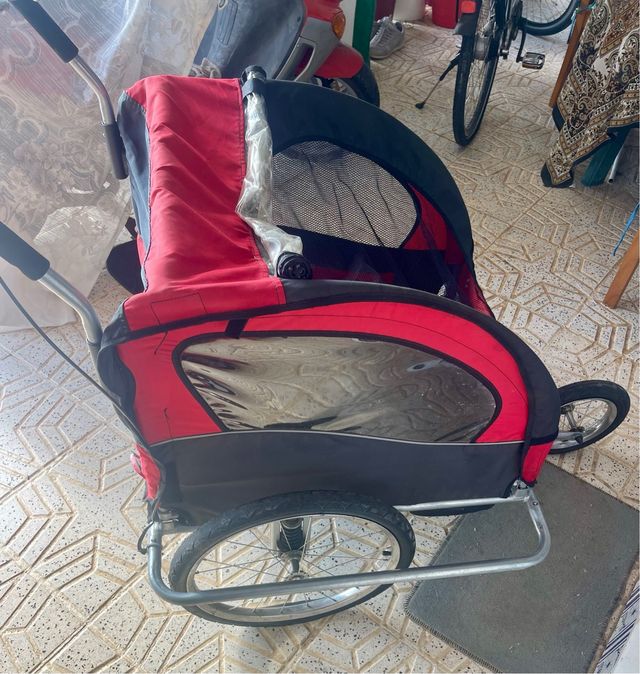 kinderanhänger Remolque bici niño/perro Grande