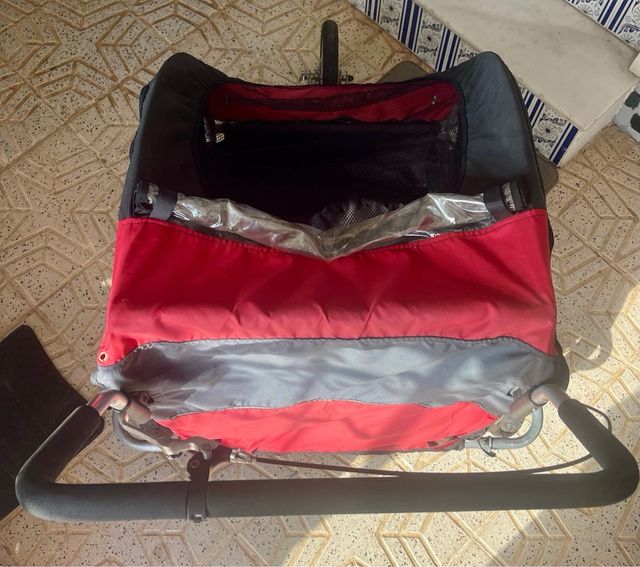 kinderanhänger Remolque bici niño/perro Grande