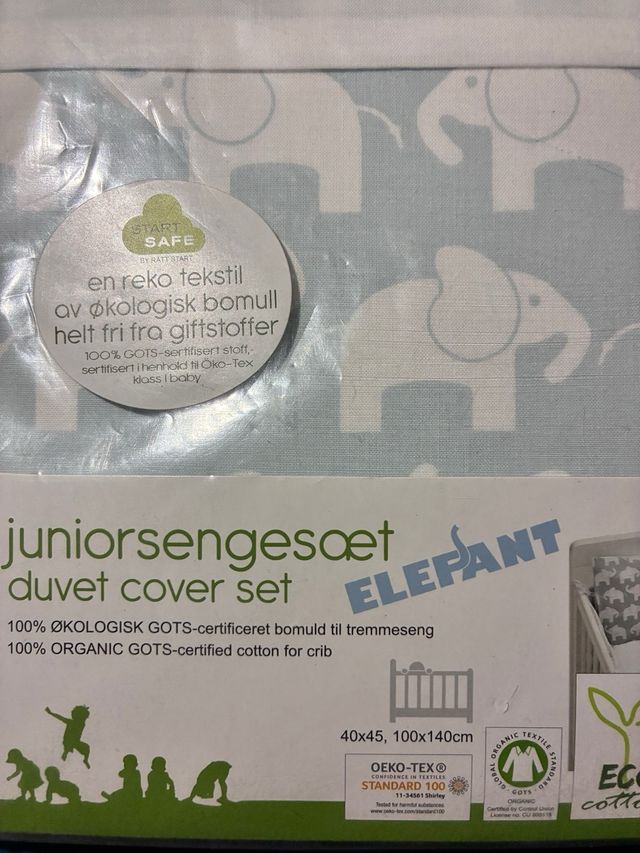 Set Copripiumino e Federa Rätt Start per culla