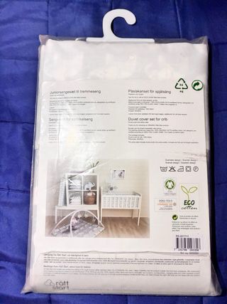 Set Copripiumino e Federa Rätt Start per culla