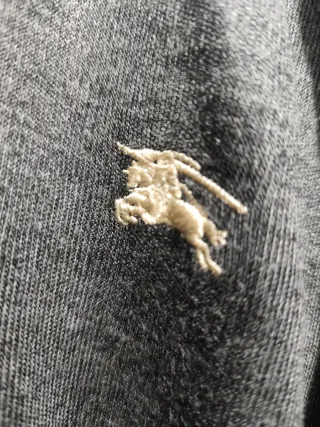 Jersey Burberry Hombre Talla S Gris