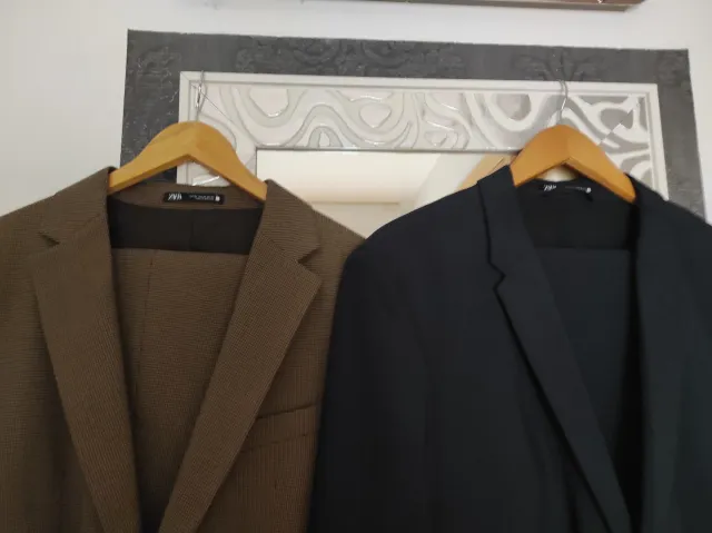 2 Abiti Uomo Blu e Marrone