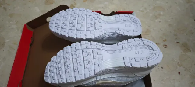 Zapatillas Nike P6000  Blanco y plata