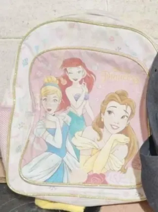 Mochila Disney Princess Infantil Niña y ben estado