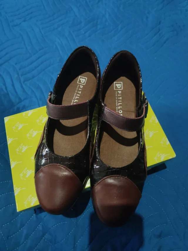 Zapatos Pitillos Mujer Marrones