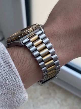 Reloj Heuer 3000 Quartz Vintage acero y baño de or