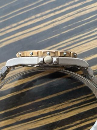 Reloj Heuer 3000 Quartz Vintage acero y baño de or