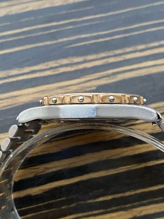 Reloj Heuer 3000 Quartz Vintage acero y baño de or