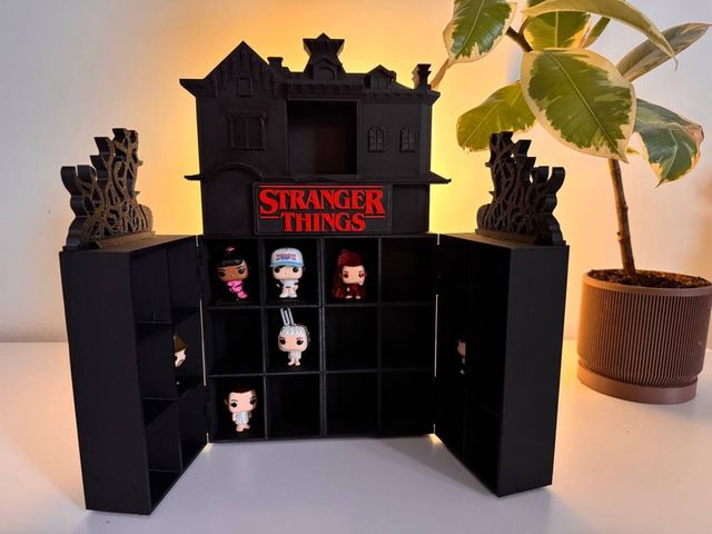 Expositor 3D Stranger Things Coleccionista