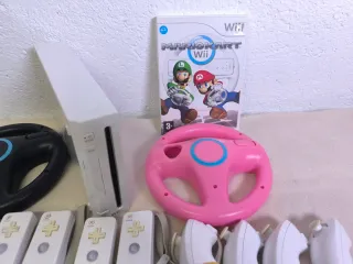Pack Consola Wii + Accesorios y Juegos
