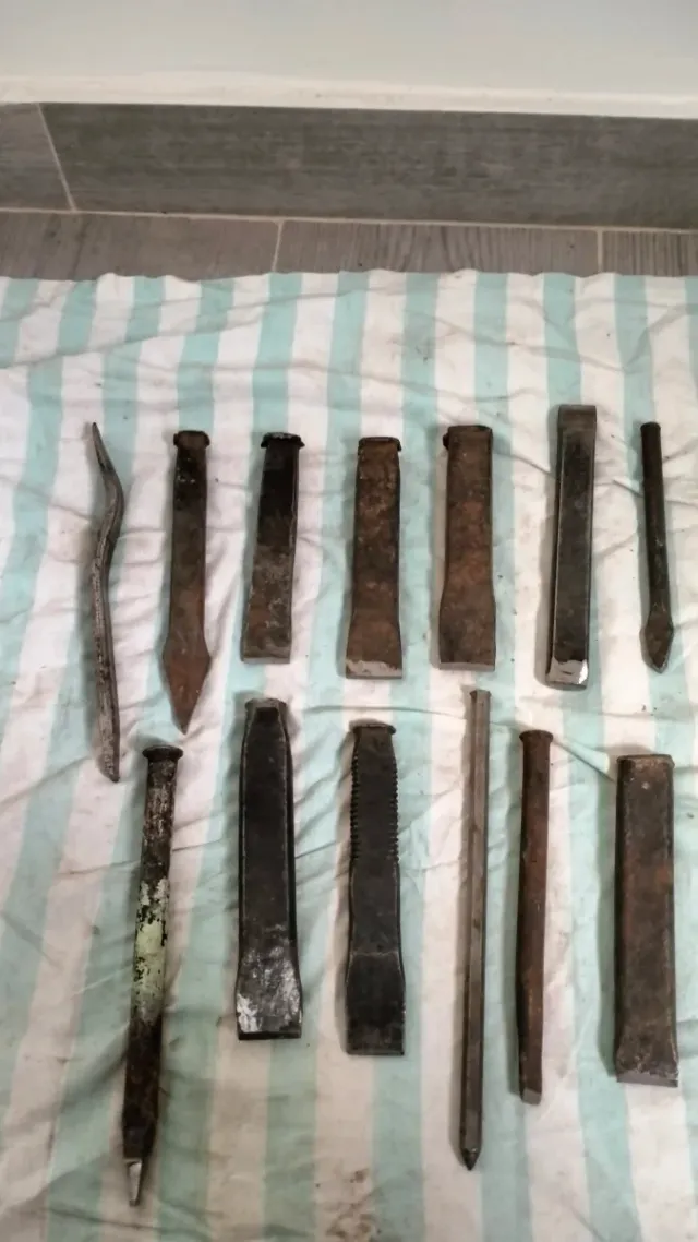 Herramientas de corte antiguas