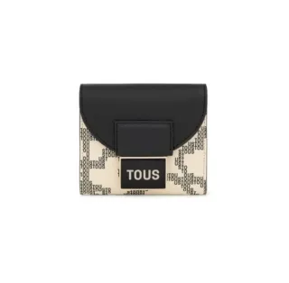 Cartera Flap Tous Kaos Pix Beige