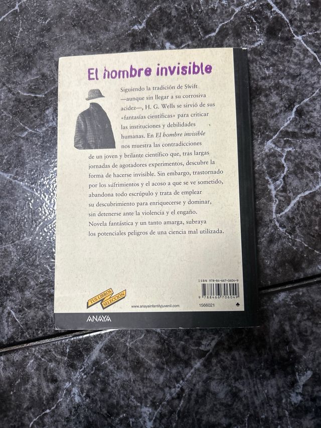 El hombre invisible (Spanish Edition)