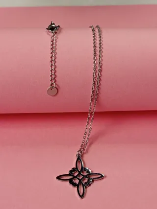 Nudo de Bruja PLATEADO - ACERO INOX. Regulable