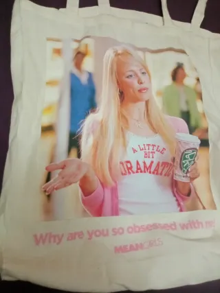 Totebag Mean Girls con frase