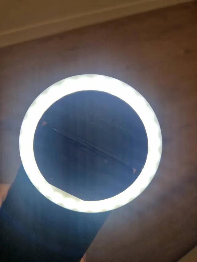 Aro de luz selfie para móvil