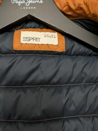 Chaleco Esprit mostaza  talla 38/40