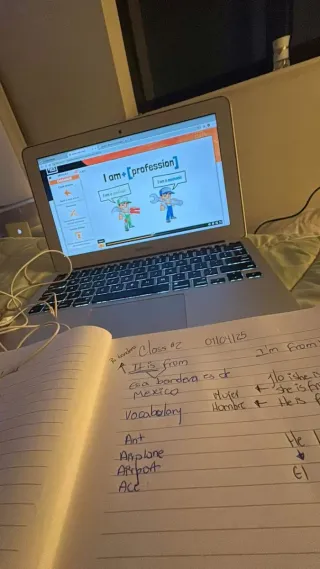 Profesora particular virtual inglés o mates ESO