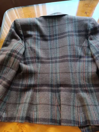 Chaqueta Ralph Lauren algodón cuadros mujer