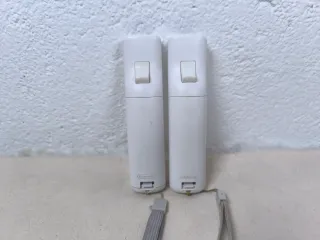 Mandos Wii Nintendo (2 unidades).