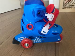 Patines Oxelo Azules Talla Ajustable 26-28