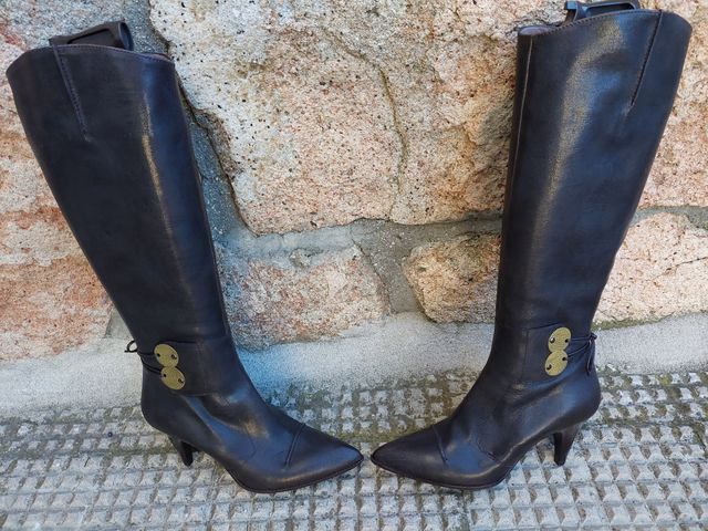 Botas Studio Pollini Piel Mujer Italia