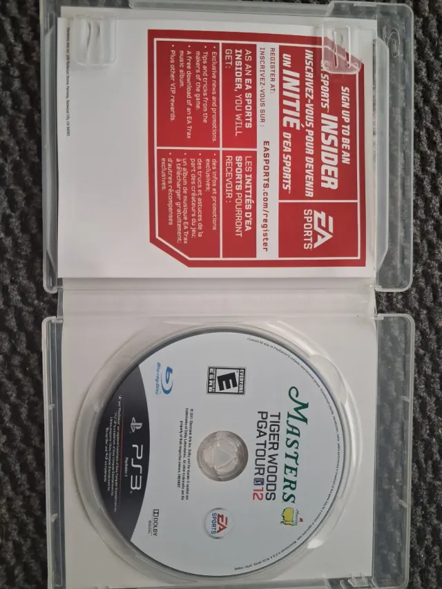 Tiger Woods PGA Tour 12 Masters PS3