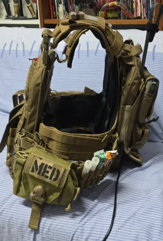 Chaleco Táctico Airsoft Militar