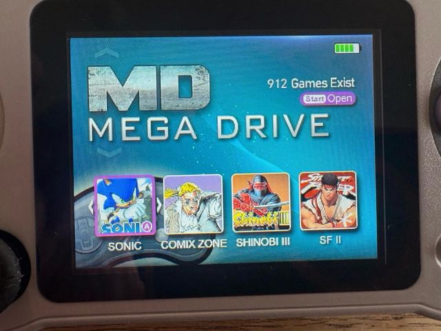 Consola Retro SF 2000 Portátil