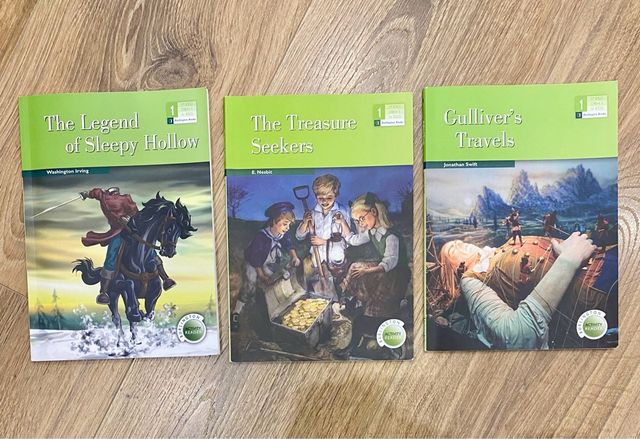 Lote de 3 libros en inglés de 1 ESO