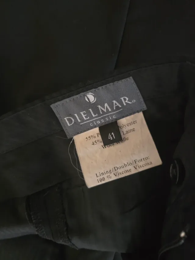 Fato Dielmar Preto Tamanho 48/41