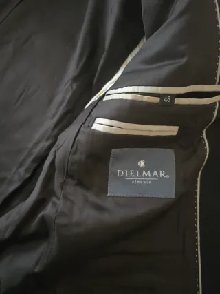 Fato Dielmar Preto Tamanho 48/41