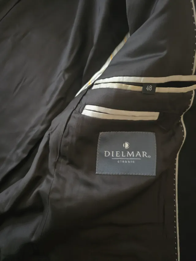 Fato Dielmar Preto Tamanho 48/41