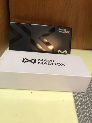 Caja Reloj Mark Maddox Metálica Negra