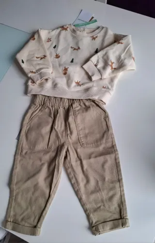 Conjunto Vertbaudet: Sudadera y Pantalón